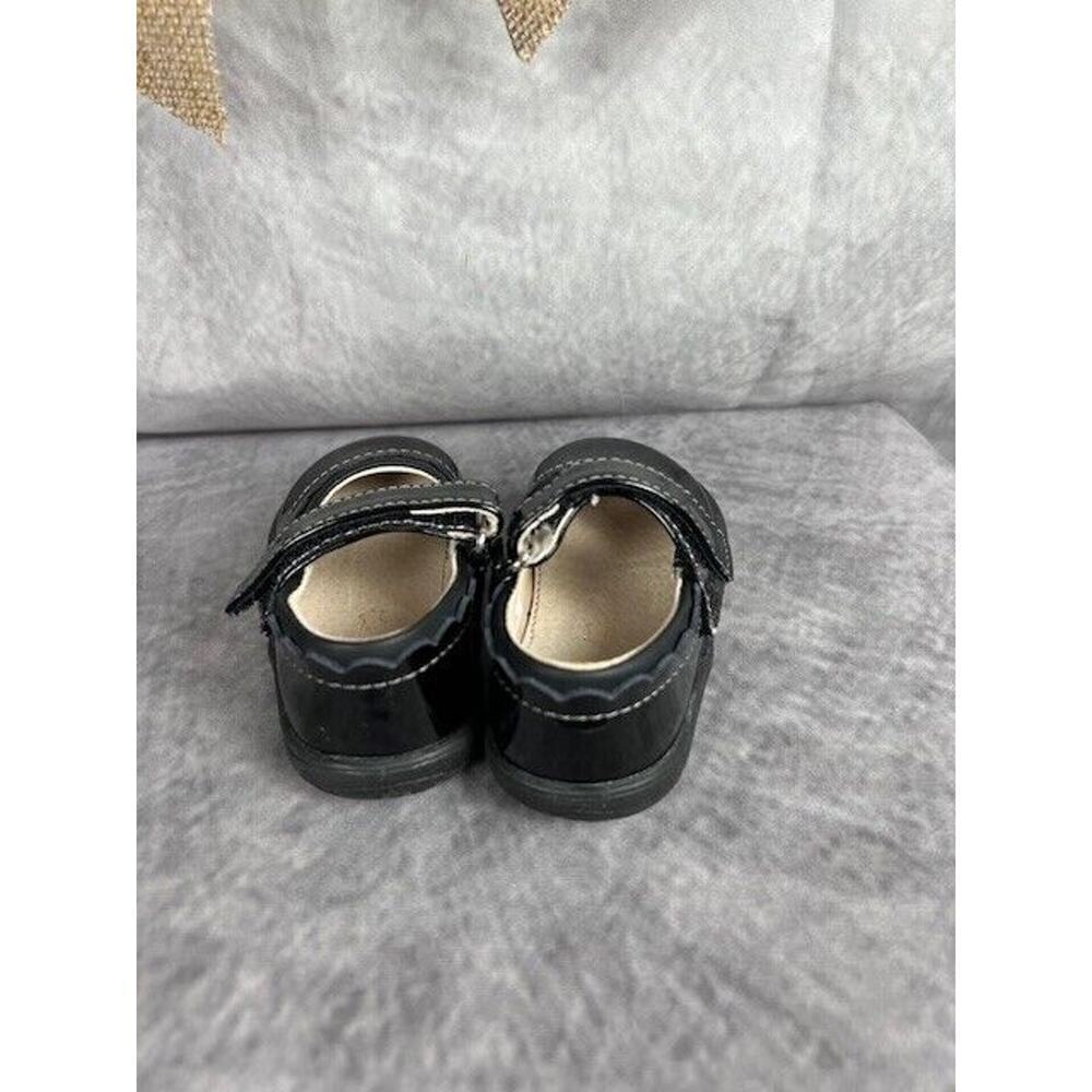 See Kai Run Shoes Black Patent Leather Jane II Girls 4 - Picture 3 of 6